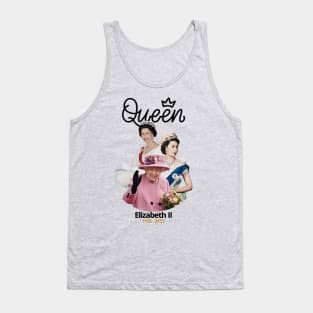 queen elizabeth vintage 1926-2022 Tank Top